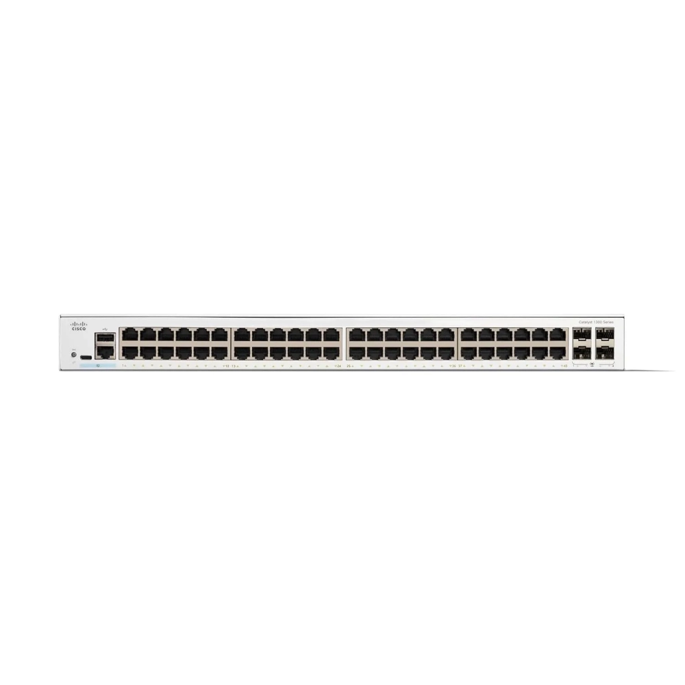 Cisco Catalyst 48 Port Gigabit Switch with 4x SFP (C1300-48T-4G) view 2